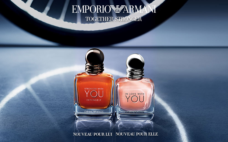 2 échantillons gratuits des parfums YOU Emporio Armani (pour elle et lui)